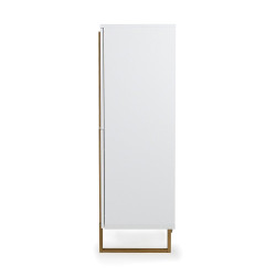 Buffet haut 4 portes en bois MADIA