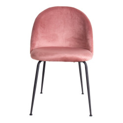 Chaise lounge velours scandinave-KOALA