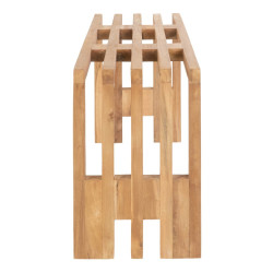 Banc en bois bohème 90x30 cm -HERCULANO
