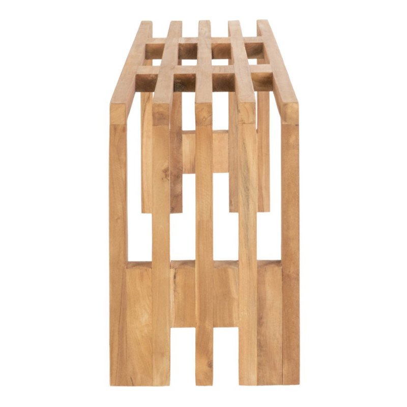 Banc en bois bohème 90x30 cm -HERCULANO