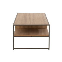 Table basse design en bois avec tiroir ZATI