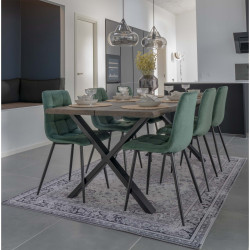 Chaise en velours -AGLO