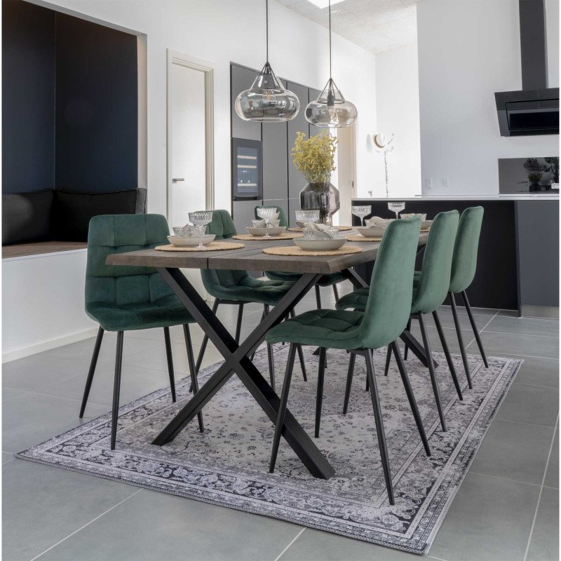 Chaise en velours -AGLO
