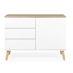 Buffet 3 tirroirs et 1 porte-ZINO