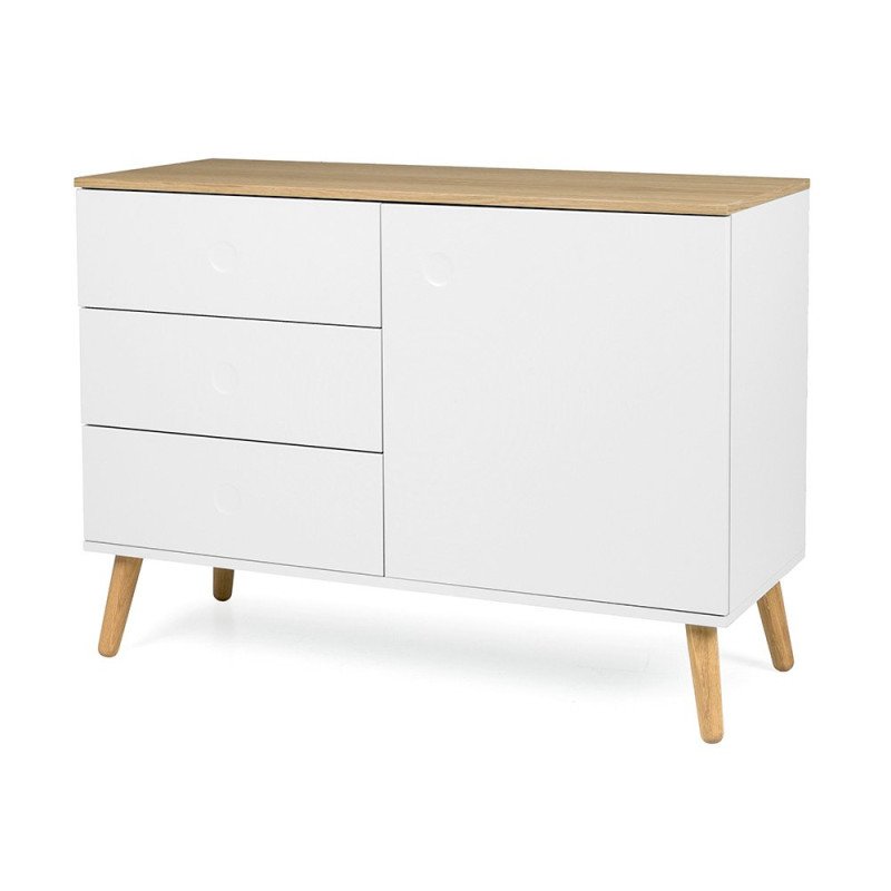 Buffet 3 tirroirs et 1 porte-ZINO