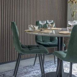 Chaise en velours -AGLO