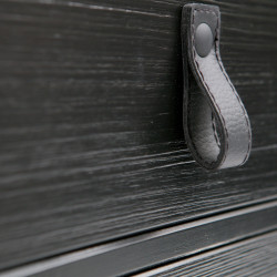 Table de chevet avec tiroir et porte GEARID - Woood DHK - 1