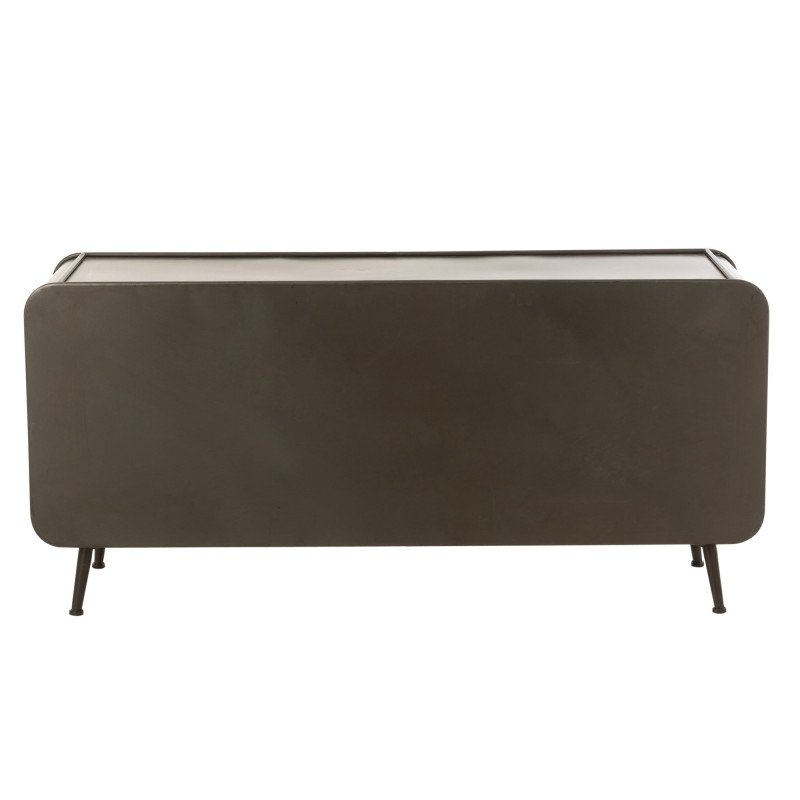 Buffet bas moderne effet cannage 160cm CHERIE