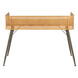 Bureau tendance effet cannage 125cm IDYLLE