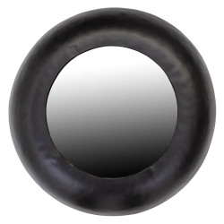 Miroir rond vintage fait à la main- CLAUDE