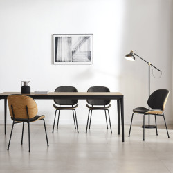 Lot de 2 chaises scandinave-KARMA