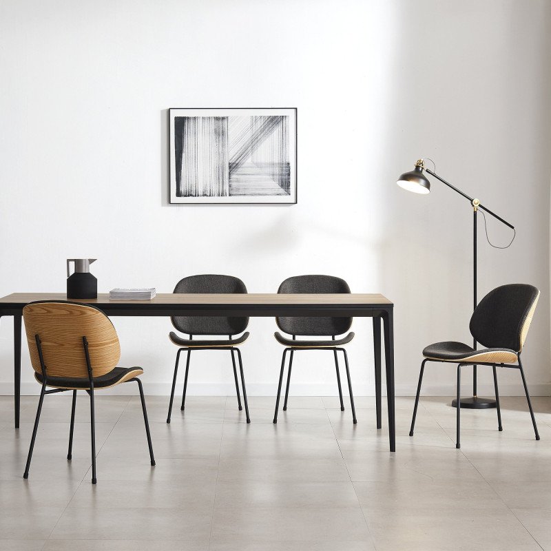 Lot de 2 chaises scandinave-KARMA