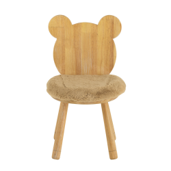 Chaise enfant avec dossier ourson WINNIE