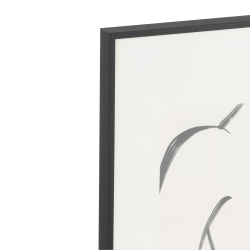 Tableau contemporain dessin corps de femme AMBRA