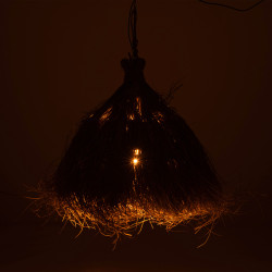 Suspension bohème 60cm en herbes séchées QUIDDITCH