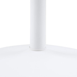 Table à manger blanche ronde 110cm PALMAS