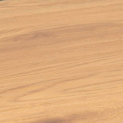 Table basse carrée 60x60cm en bois et métal noir SEA