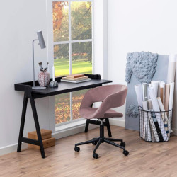 Chaise de bureau moderne en velours GRADE