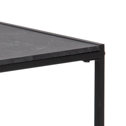 Table basse en marbre rectangulaire 120x60cm INFINITIX
