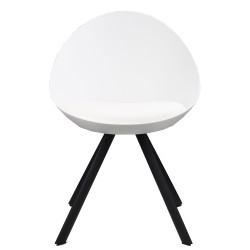 Lot de 2 chaises design scandinave-ELMUNT
