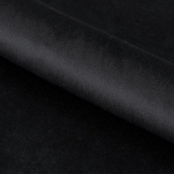 Lot de 2 chaises design en velours noir FEMAL