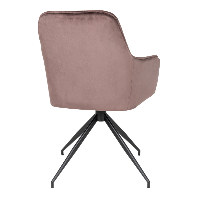 Chaise de salle à manger en velours pivotante HARIBO