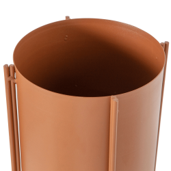 Pot à plante haut en métal 48cm SHELDON