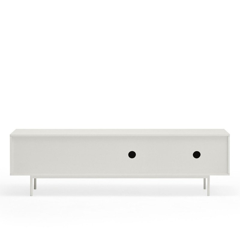 Meuble TV 3 tiroirs 180cm en bois et métal SIERRA