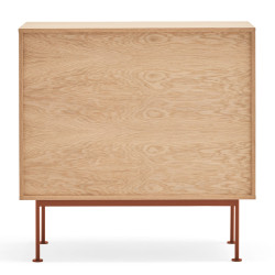 Commode tendance 4 tiroirs en bois et métal YOKO