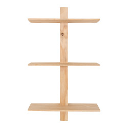 Etagère murale en bois 3 planches DAMEL