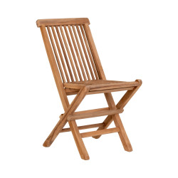 Chaise extérieur enfant en teck TORETO