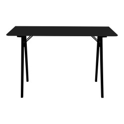 Bureau minimaliste noir 120cm SIANA