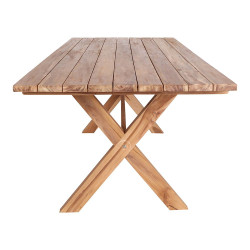 Table à manger extérieur en teck 200cm OCKO