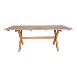 Table à manger extérieur en teck 200cm OCKO