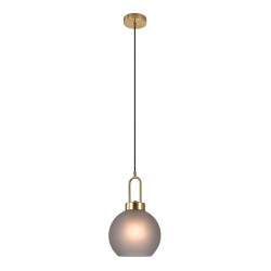 Suspension sphère en verre et laiton PANDORE
