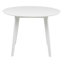Table à manger ronde en bois 105cm ROXY