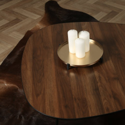 Table basse design bois et métal FARI - J-line