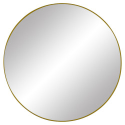 PALACE - miroir - métal - DIA 110 x H 3 cm - or