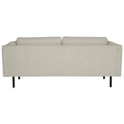 Canapé 2 places en tissu beige LIPOUR