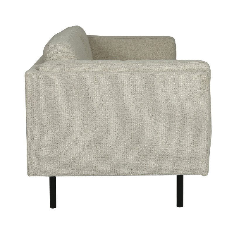 Canapé 2 places en tissu beige LIPOUR