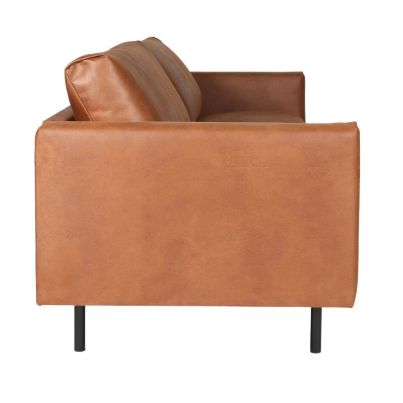 Canapé 2 places en tissu beige LIPOUR