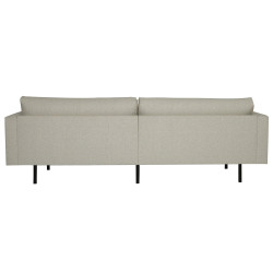Canapé 2 places en tissu beige LIPOUR