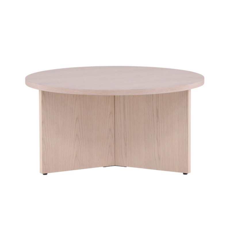 Table basse ronde en bois 65cm IKY