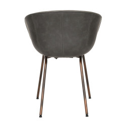 Lot 2 chaises design SHELBY