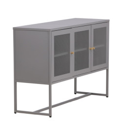 Buffet bas industriel en acier 120cm CABANA
