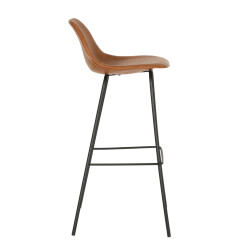 Tabouret de bar design simili cuir SPRINKLER - COD Furnitures
