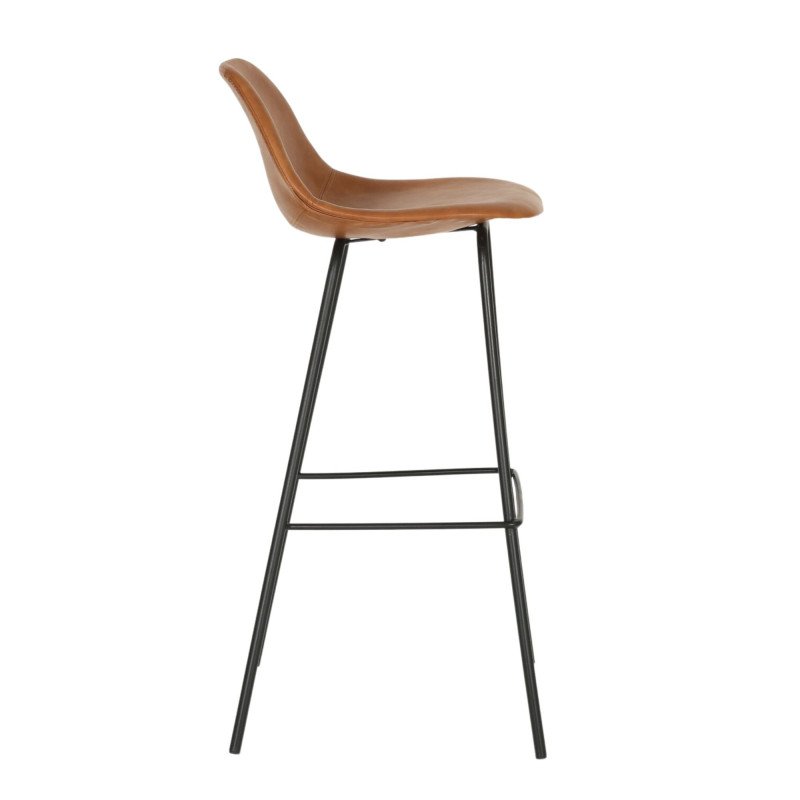 Tabouret de bar design simili cuir SPRINKLER - COD Furnitures
