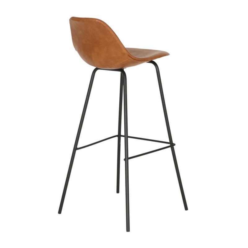 Tabouret de bar design simili cuir SPRINKLER - COD Furnitures