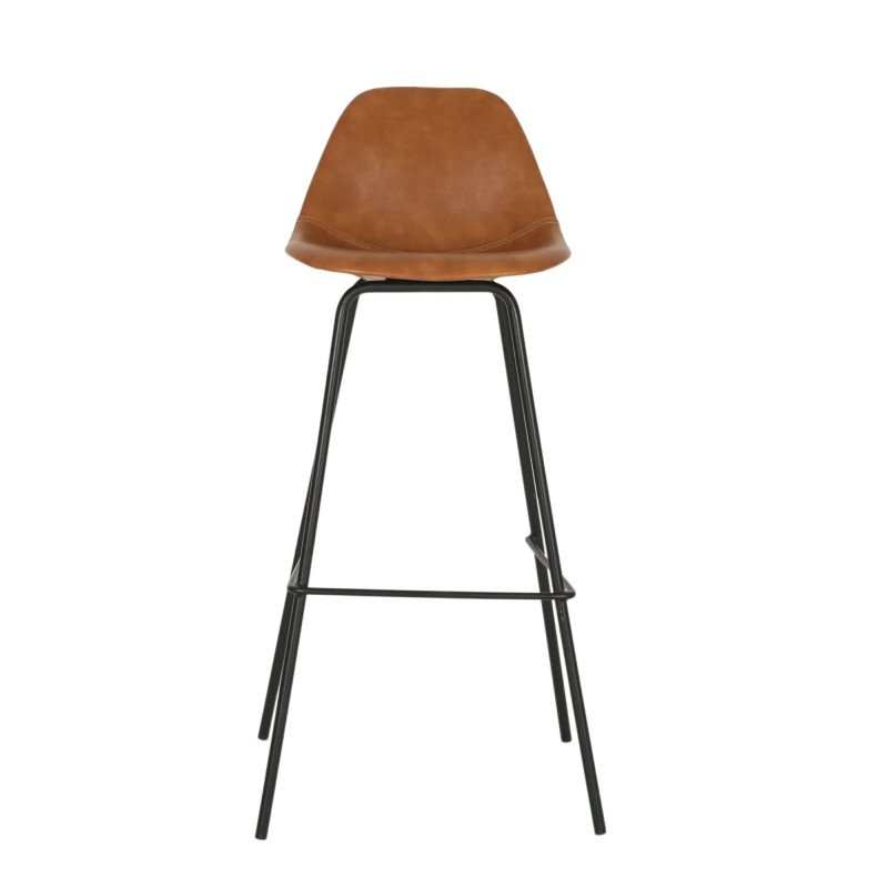 Tabouret de bar design simili cuir SPRINKLER - COD Furnitures