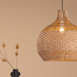 Suspension boule style bohème NONNI